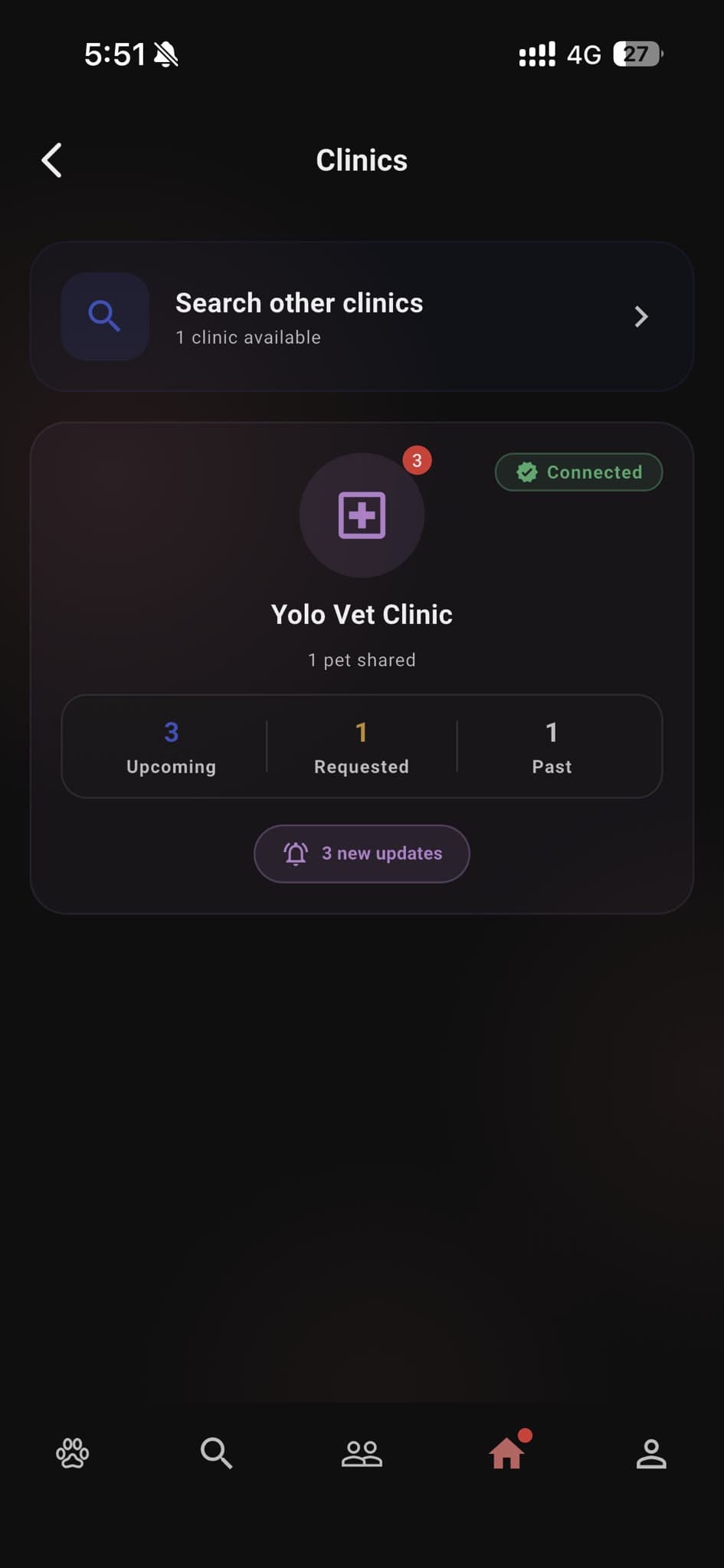 Pawz Owner connected clinic overview